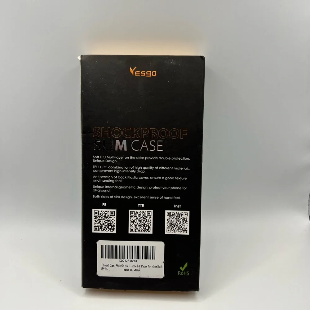 Vesgo Shockproof‎ Slim Case for iPhone 7. NIB